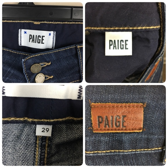 Paige Hidden boot jeans in the color Mercy - Picture 6 of 8
